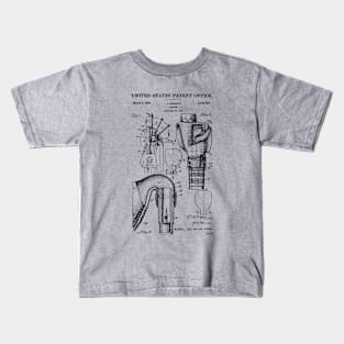 US Patent - Bagpipes Kids T-Shirt